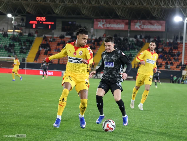 Galatasaray deplasmanda kazandı: Alanyaspor’u 2-1 yenip çeyrek finale çıktı
