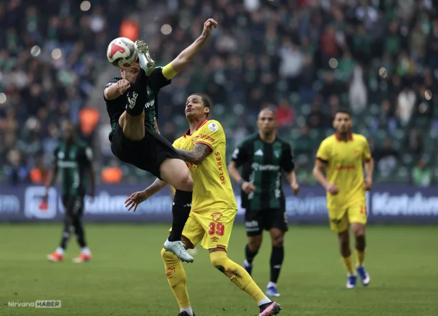 Kocaelispor Göztepe maçı 1-1 beraberlikle sonuçlandı
