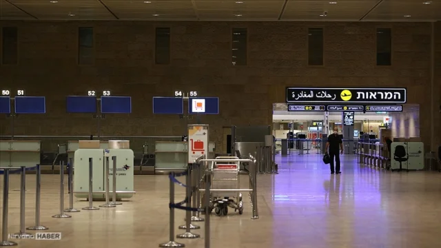 İsrail'den Ben Gurion Havalimanı'nda uçuşlara kısıtlama!