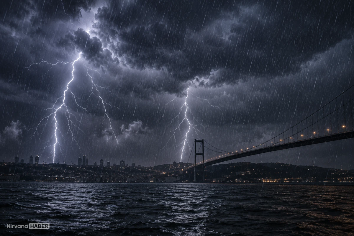 İstanbul için kritik saatler: Meteoroloji'den acil sağanak uyarısı