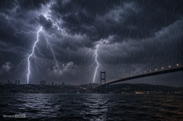 İstanbul için kritik saatler: Meteoroloji'den acil sağanak uyarısı