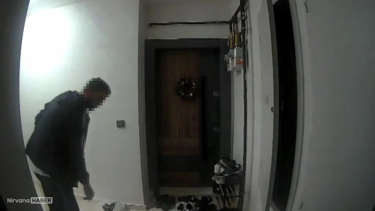 Katları tek tek dolaştı, daire önlerindeki ayakkabıları çaldı
