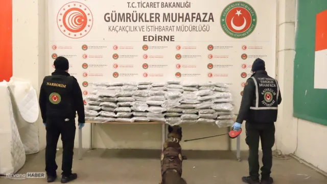 Gümrüklerde dev uyuşturucu operasyonu: Bir haftada 659 kilogram