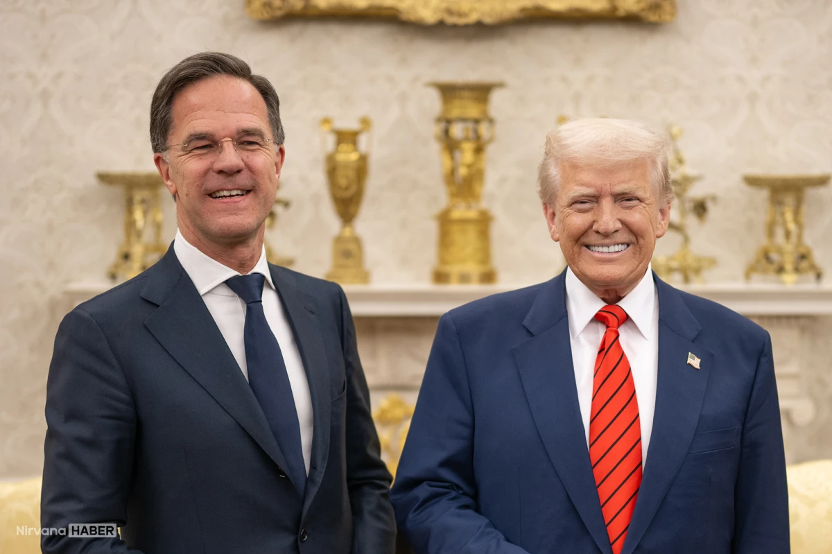 ABD Başkanı Trump, NATO Genel Sekreteri Rutte ile Beyaz Saray'da görüştü