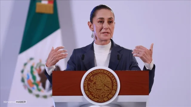 Meksika Devlet Başkanı Sheinbaum, ülkede hiçbir güvenlik riskinin bulunmadığını belirtti