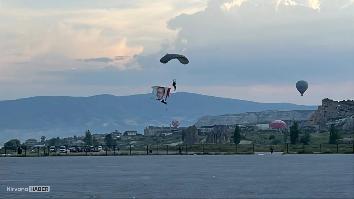 Jandarma Teşkilatı'nın 187. yılı Kapadokya'da gökyüzü gösterisiyle kutlandı