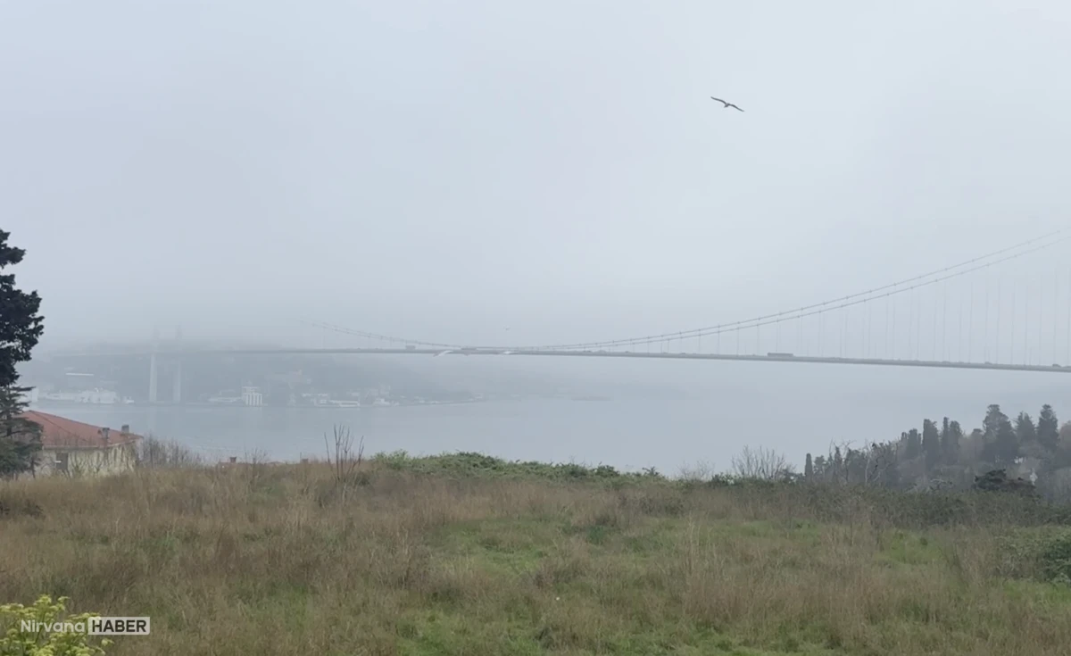 İstanbul'un birçok yerinde sis etkili oluyor