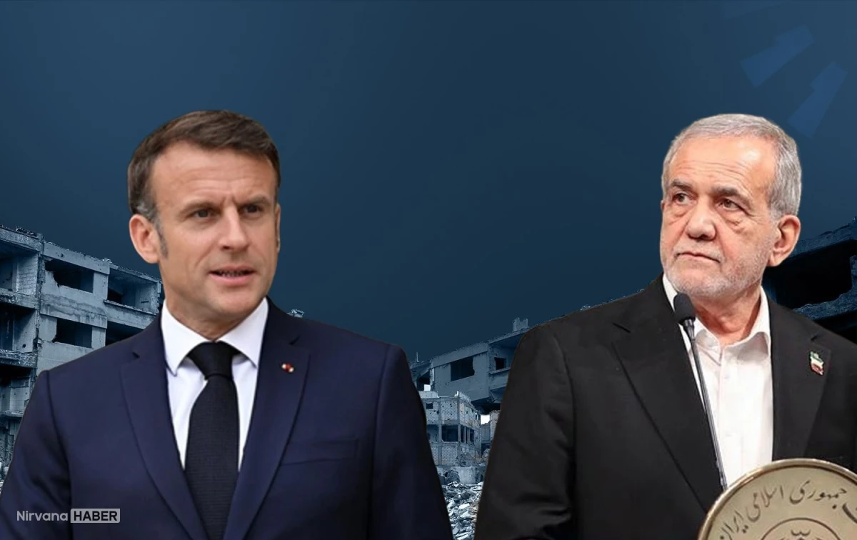 Fransa Cumhurbaşkanı Macron, İranlı mevkidaşı Pezeşkiyan’la İslamabad Görüşmeleri'ni ele aldı