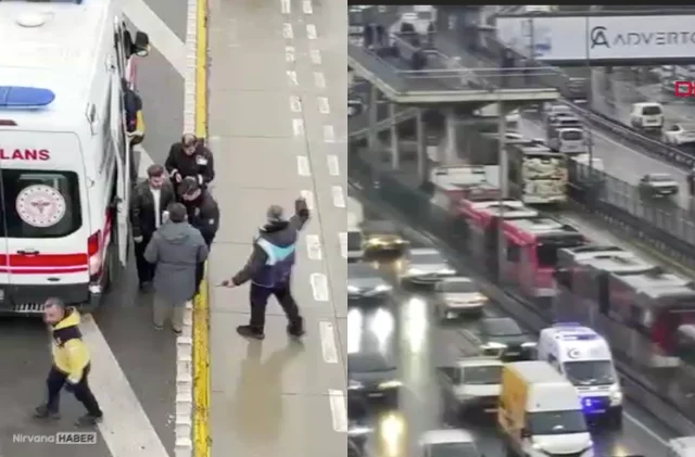 Avcılar’da metrobüs kazası: 5 yolcu yaralandı
