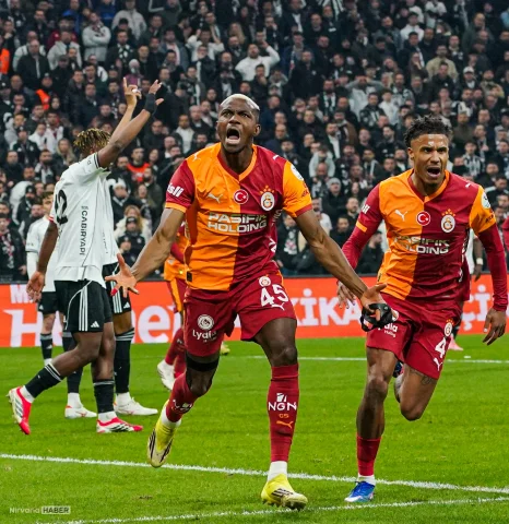 Galatasaray derbide Beşiktaş'ı 1-0 mağlup etti
