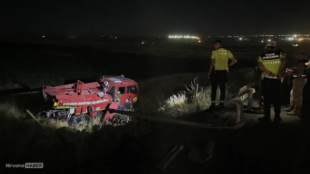 Siverek Yolu’nda feci kaza: Minibüs ve arazöz çarpıştı