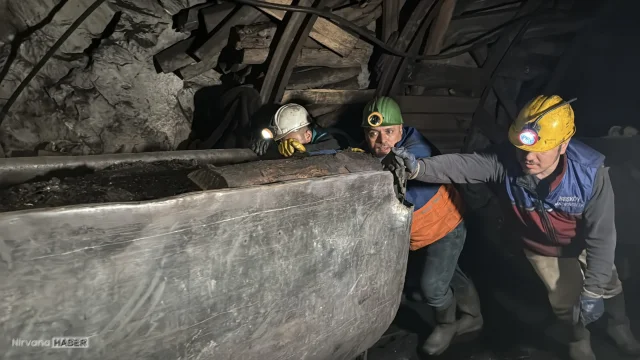 Zonguldak’ta maden işçileri ilk sahuru yerin 120 metre altında yaptı