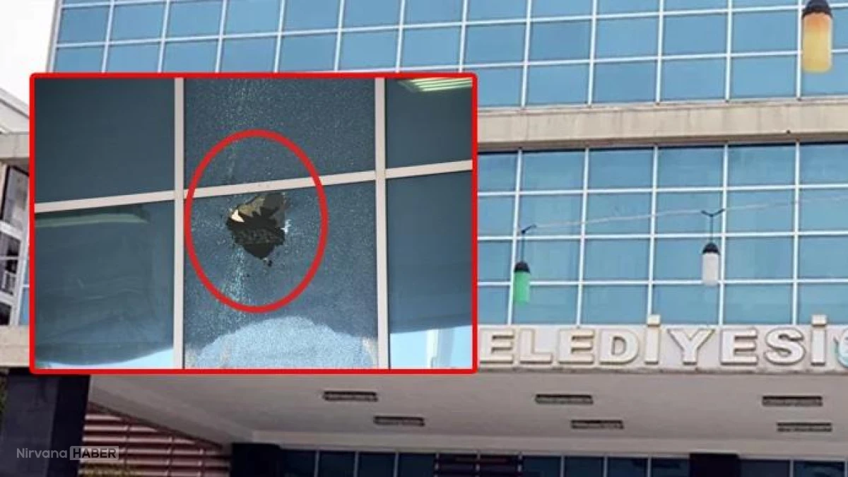 Belediye binasına silahla ateş açan kişi yakalandı!