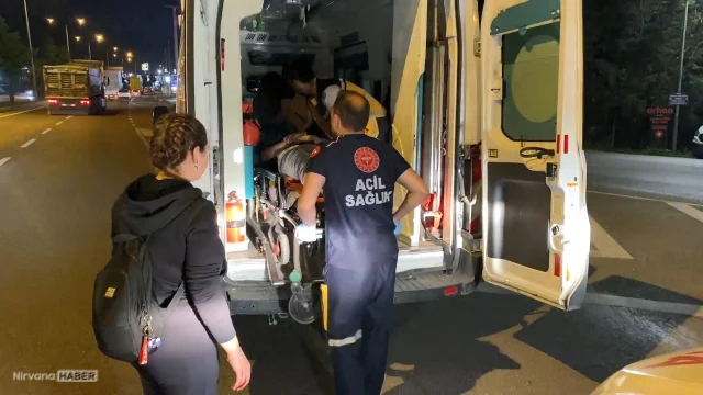 Bursa İnegöl'de zincirleme motosiklet kazası