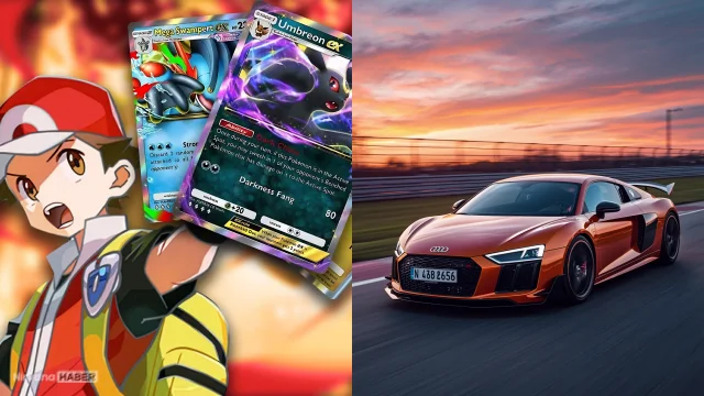 Pokémon kart koleksiyonu 140 bin dolarlık Audi R8 ile takas edildi