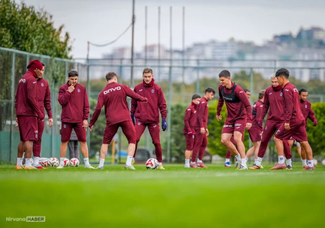 Trabzonspor Göztepe maçı hazırlıklarını sürdürüyor