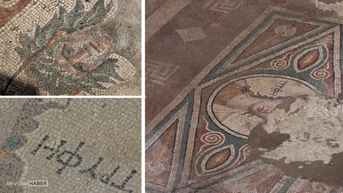 Sezar'ın şehrinde Zeugma'yı kıskandıracak yeni mozaik bulundu!