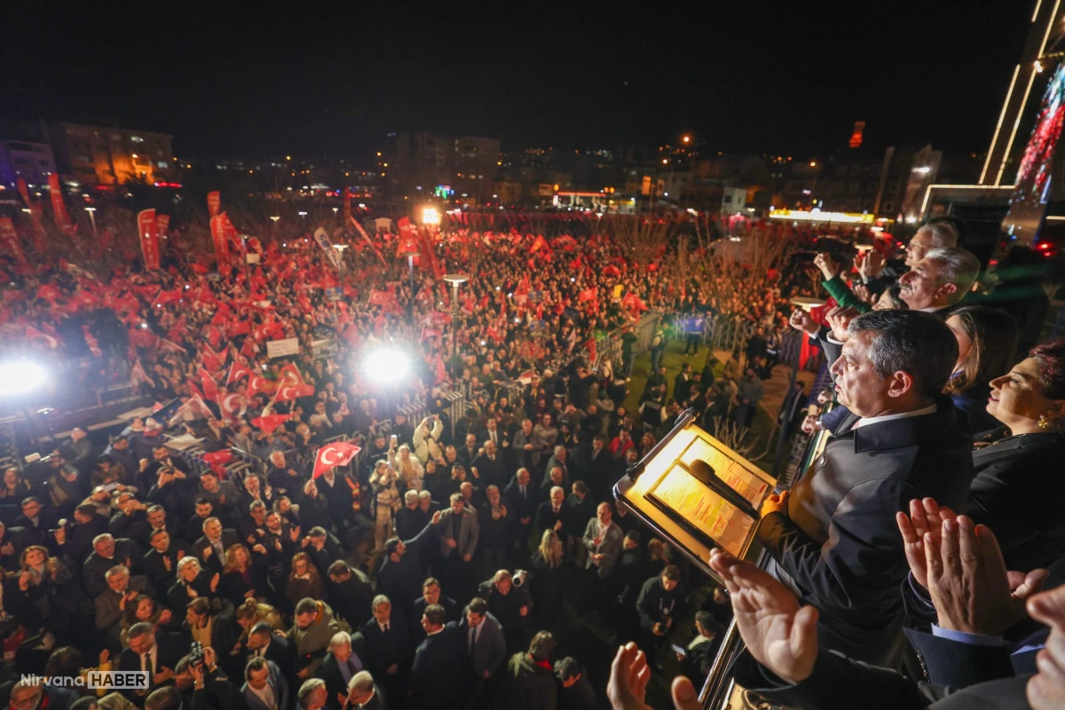 CHP Genel Başkanı Özgür Özel, Bursa'da konuştu