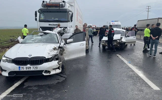 Şanlıurfa'da zincirleme kaza: 2 ölü, 2 yaralı