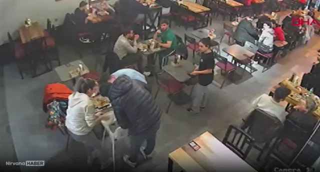 Kayseri’de hayat kurtaran müdahale: Restoranda bebeğe Heimlich manevrası