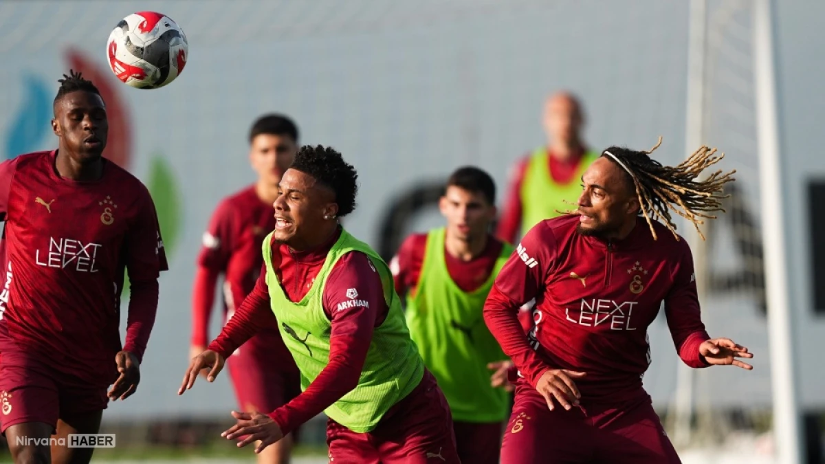 Galatasaray, Gençlerbirliği maçı hazırlıklarına devam etti