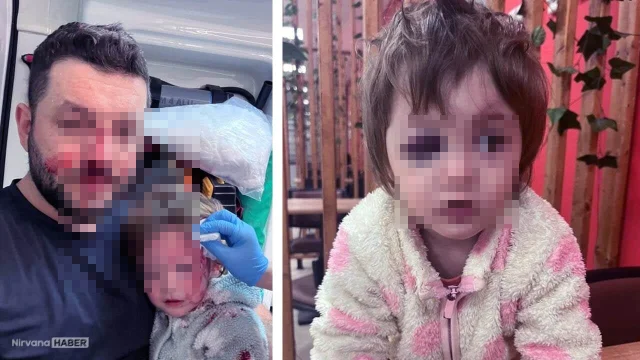 Yalova'da kızıyla birlikte darbedilmişti! Görüntüler ortaya çıktı