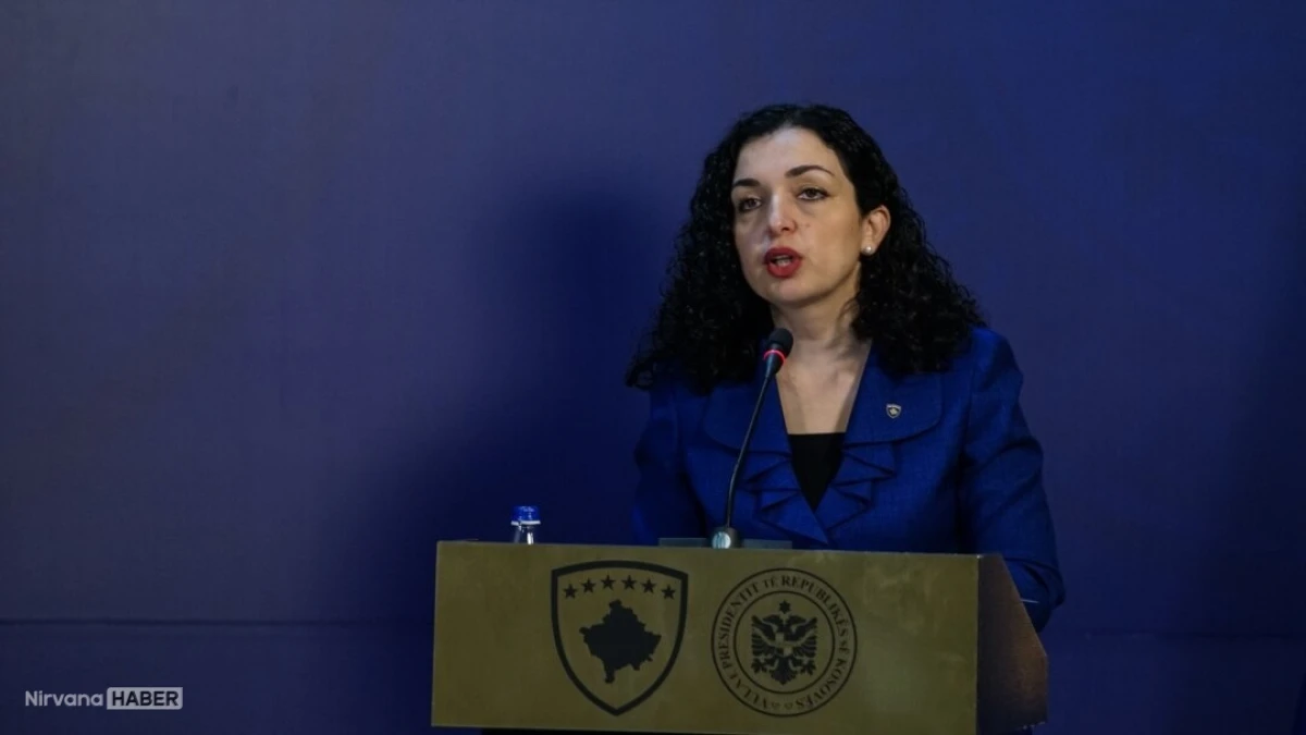 Kosova Cumhurbaşkanı Osmani'nin görev süresi sona erdi