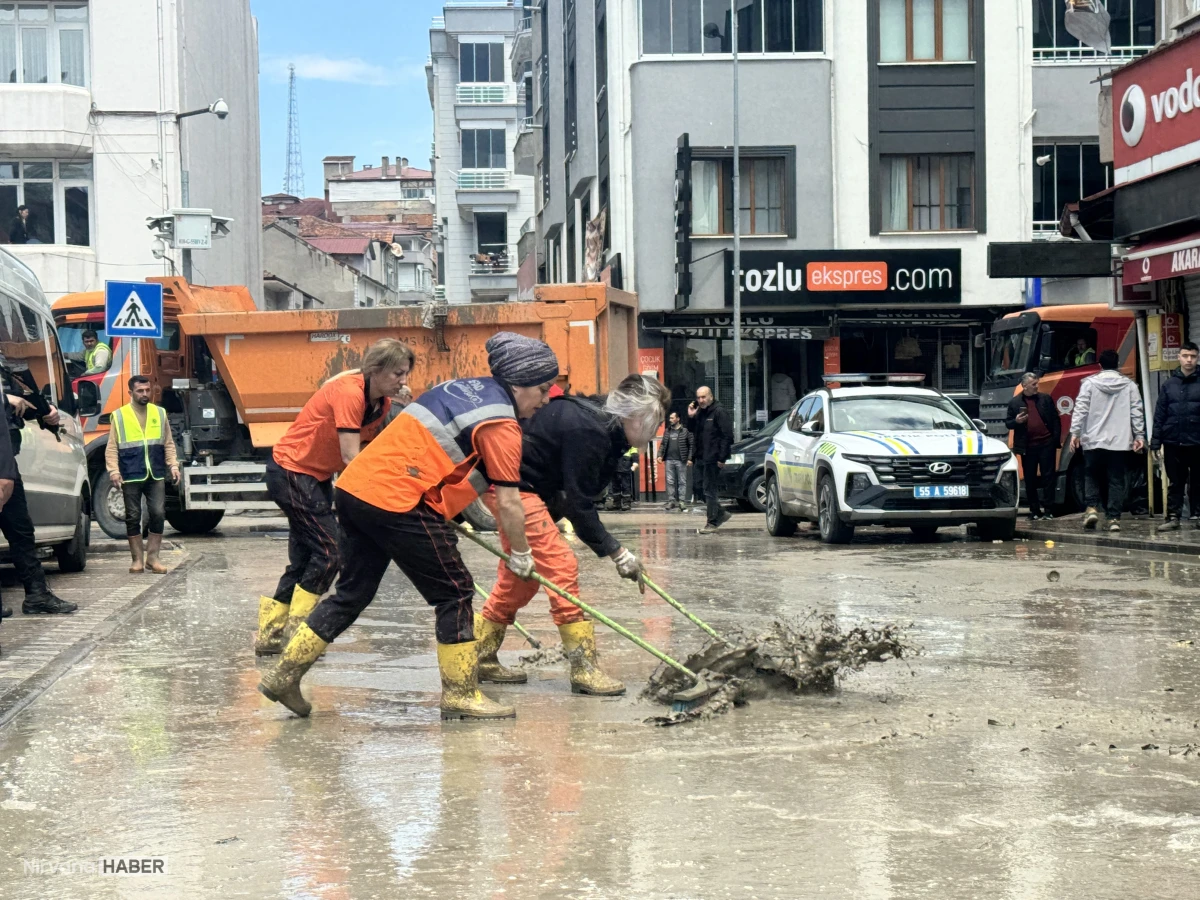 Samsun'da yaşanan sel felaketi sonrası AFAD’dan 50 milyon liralık acil destek