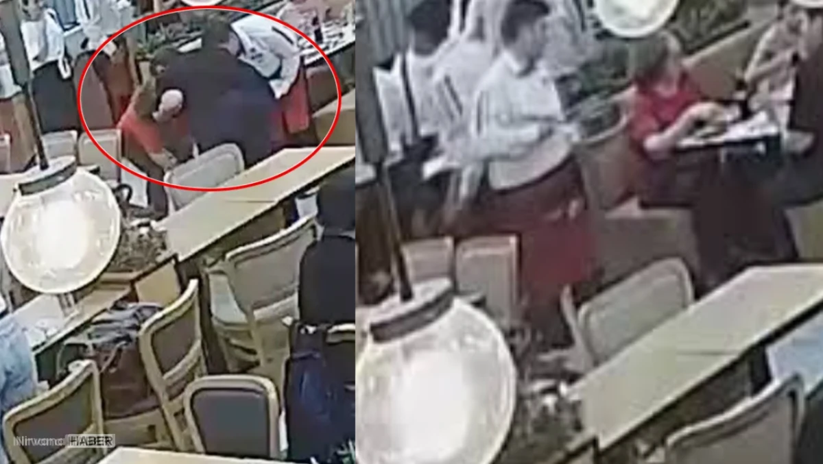 Dönercide kızgın yağ dökülen bebeğin görüntüleri ortaya çıktı!