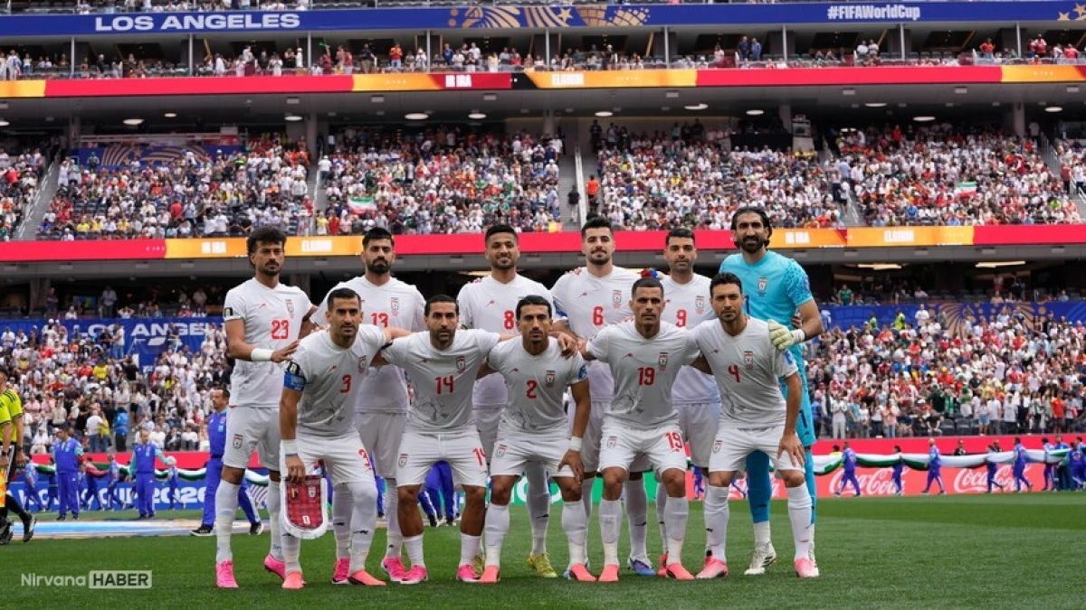 İran Milli Futbol Takımı Los Angeles'ta "mesaj" bıraktı