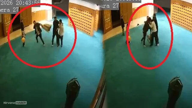 Teravih çıkışı ayakkabı krizi! Cami görevlilerine saldırdı