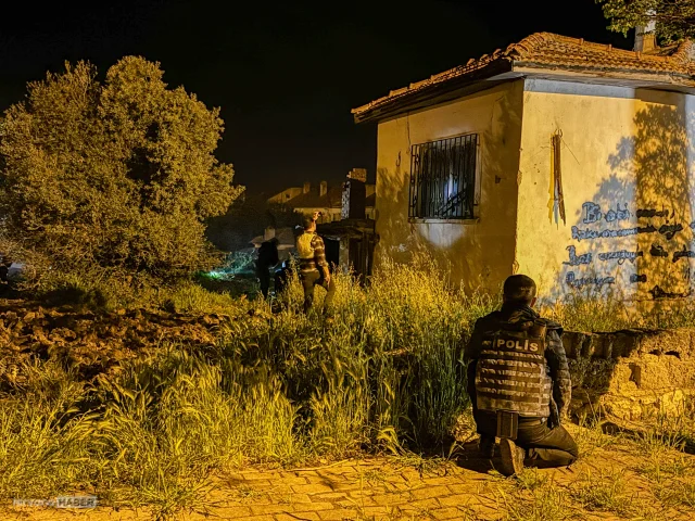 Uşak’ta ihbara giden polise silahlı saldırı düzenlendi