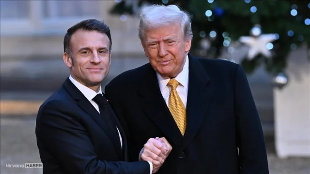 Macron Trump'tan yaptırımları kaldırmasını talep etti