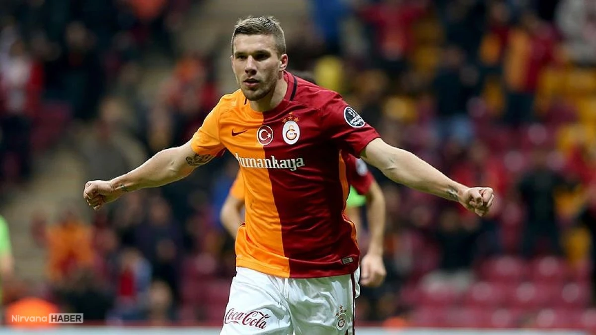Galatasaray’ın unutulmaz ismi Lukas Podolski sahalara veda ediyor