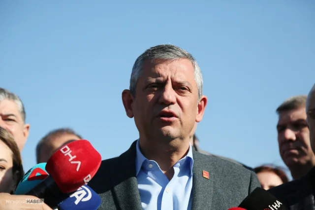 Özgür Özel, gözaltına alınan Tanju Özcan ile ilgili açıklamalarda bulundu