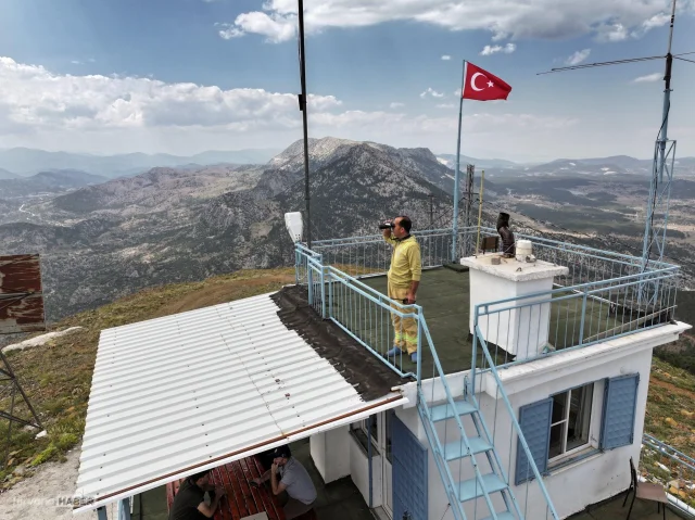 2 bin metre rakımda 19 yıldır orman nöbeti tutuyor