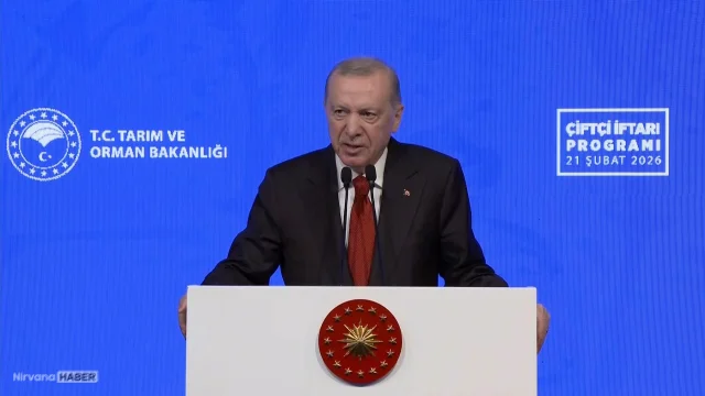 Cumhurbaşkanı Erdoğan’dan çiftçilere müjde