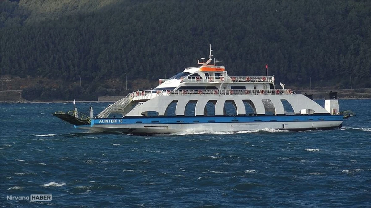 Güney Marmara’da tüm feribot seferleri iptal edildi