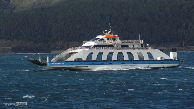 Güney Marmara’da tüm feribot seferleri iptal edildi