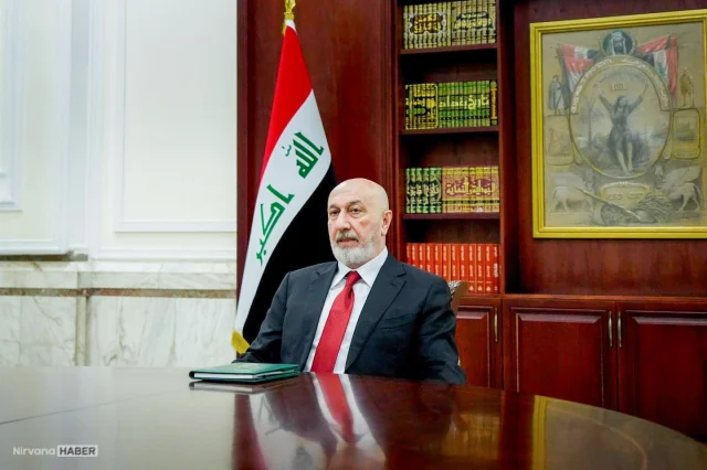 Irak'ta yeni dönem... Nizar Amedi görevi resmen devraldı