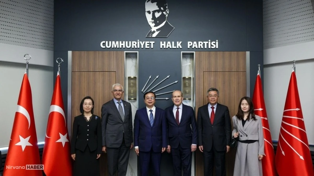 Çin Komünist Partisi heyetinden CHP'ye özel ziyaret