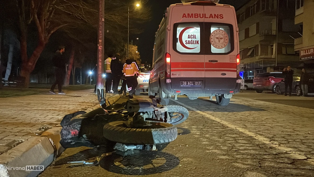 Kayseri'de polisten kaçan ehliyetsiz motosiklet sürücüsüne 336 bin lira ceza uygulandı