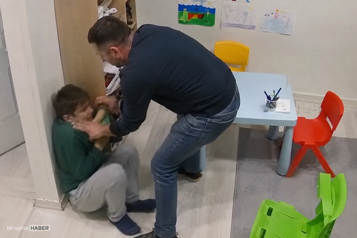 Özel eğitim merkezindeki şiddeti ailenin dikkati ortaya çıkardı