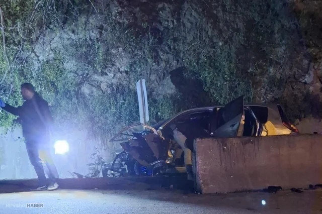 Ordu'da polis memuru trafik kazasında hayatını kaybetti