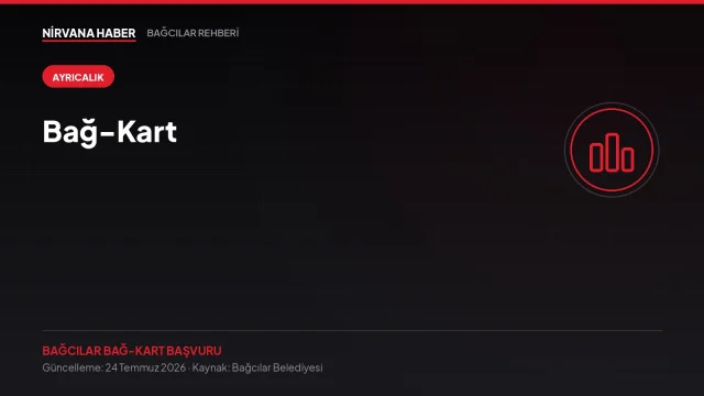 Bağ-Kart: Bağcılar'da Anlaşmalı İş Yerlerinde İndirim Sağlayan Kart