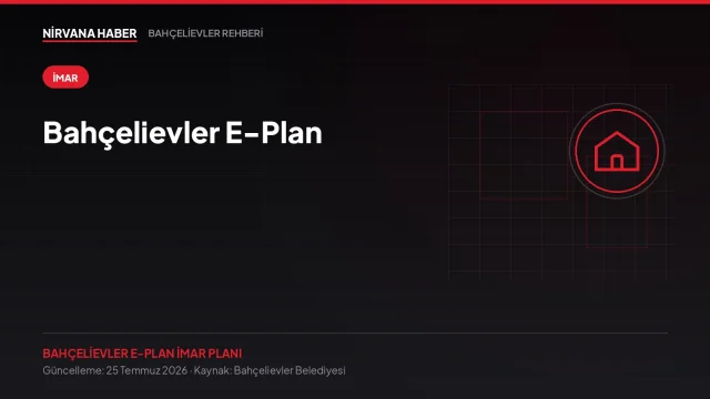 Bahçelievler E-Plan: İmar Planlarına Erişim ve Askı Takibi