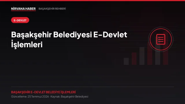 Başakşehir Belediyesi E-Devlet İşlemleri: Hangi İşi Nereden Yapacaksınız?