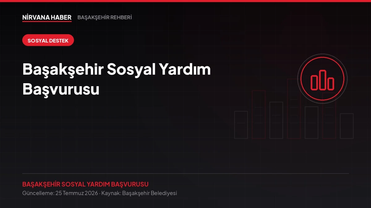 Başakşehir Sosyal Yardım Başvurusu: Online Başvuru ve Değerlendirme