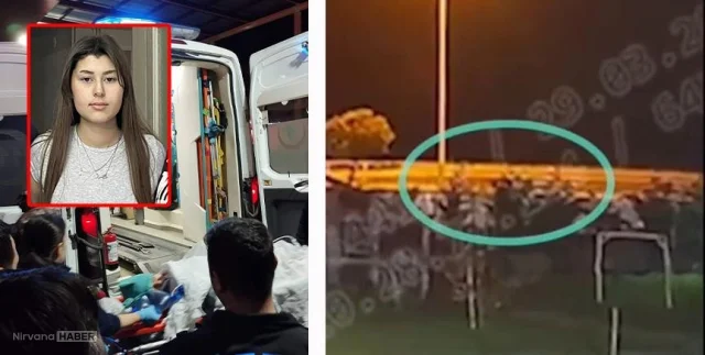 Taciz davasının mağduru Tuana’nın öldüğü kazanın görüntüleri ortaya çıktı!