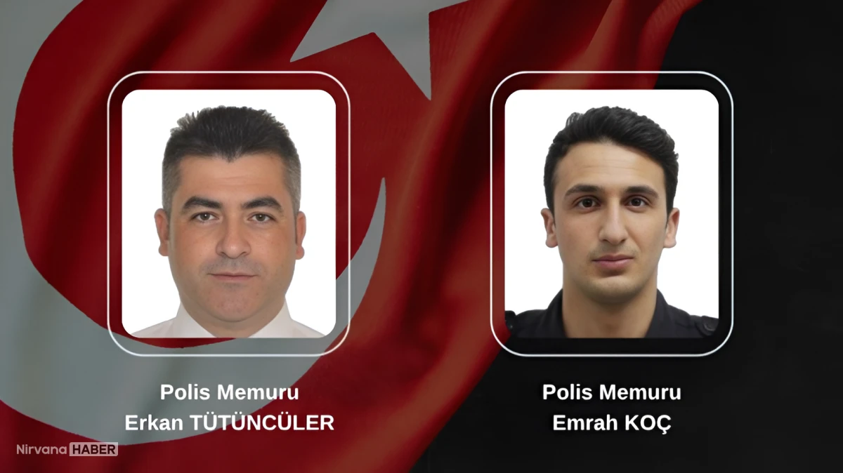 Tekirdağ'da silahlı saldırı: 2 polis memuru şehit oldu